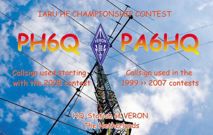 Deelnemers gezocht IARU HF Championship contest VERON HQ station